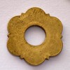 floral washer - brass