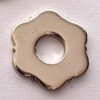 floral washer - nickel